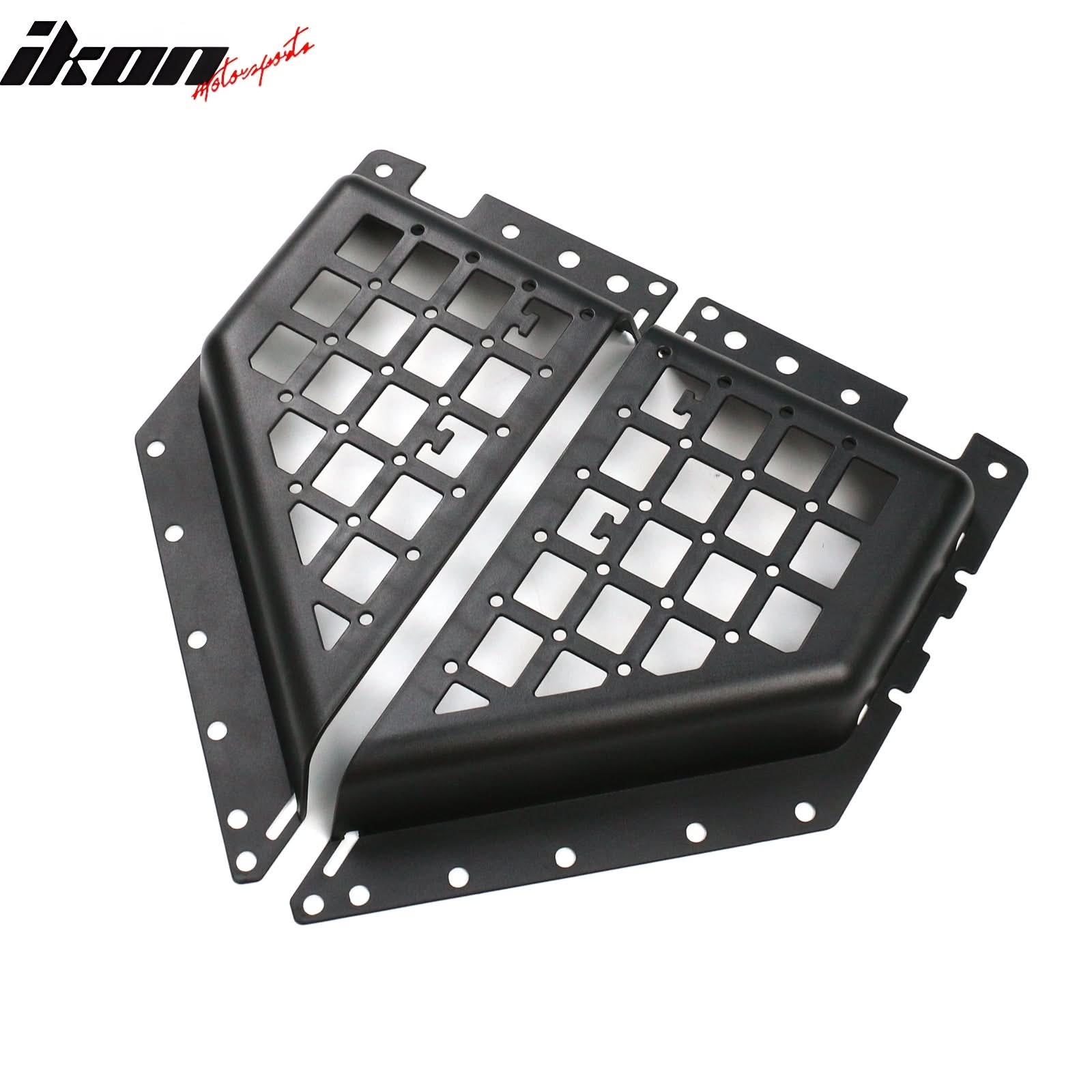 2021-2025 Ford Bronco 2/4 Door Black Front Door Storage Box ABS 2PCS