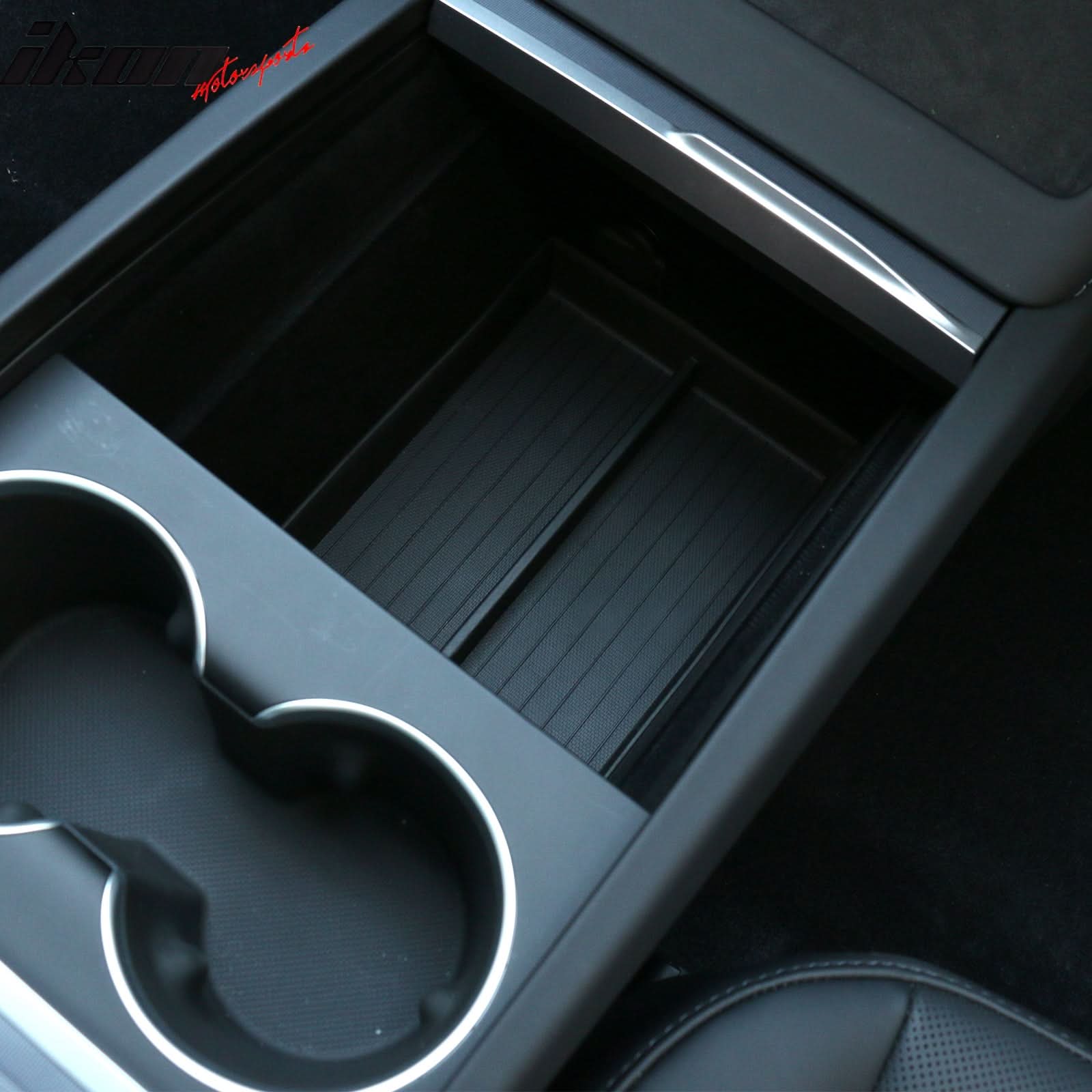 2024-2025 Tesla Model 3 Door Side+Center Armrest+Console Storage Box