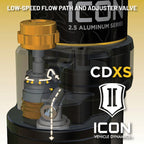 ICON 09-24 Ford F-150 2/4WD 2.5 Series VS PB CDXS Rear Shocks - Pair