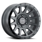 ICON Compression 18x9 6x135 6mm Offset 5.25in BS 87.1mm Double Black Wheel