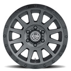 ICON Compression 18x9 6x135 6mm Offset 5.25in BS 87.1mm Double Black Wheel
