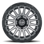 ICON Recon Pro 17x8.5 5x5 -6mm Offset 4.5in BS 71.5mm Bore Charcoal Wheel