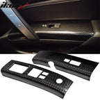 2003-2005Â Nissan 350Z Interior Door Switch Trim Covers Carbon Fiber
