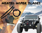 Heated Wiper Blades Kit for Jeep JK Wrangler By Gatekeeper Off-Road