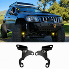 Jeep WJ Grand Cherokee Steerable Knuckle Pod Light Mounts (1999-2004) By Gatekeeper Off-Road