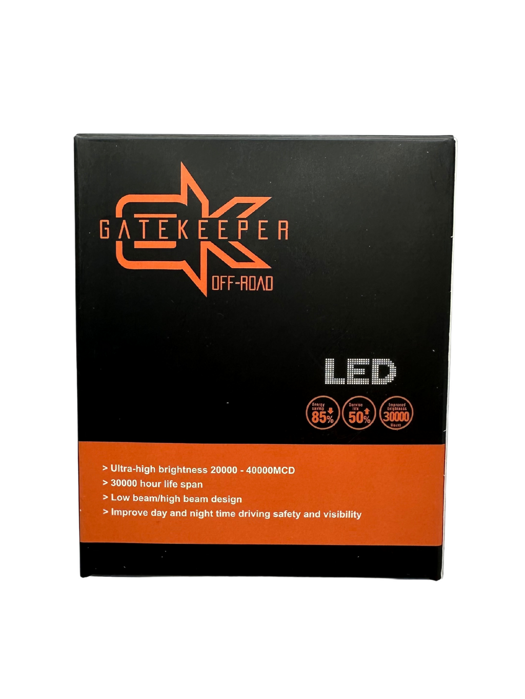 GK "Easy Switch" 3 Function LED Amber/White Pod Lights By Gatekeeper Off-Road