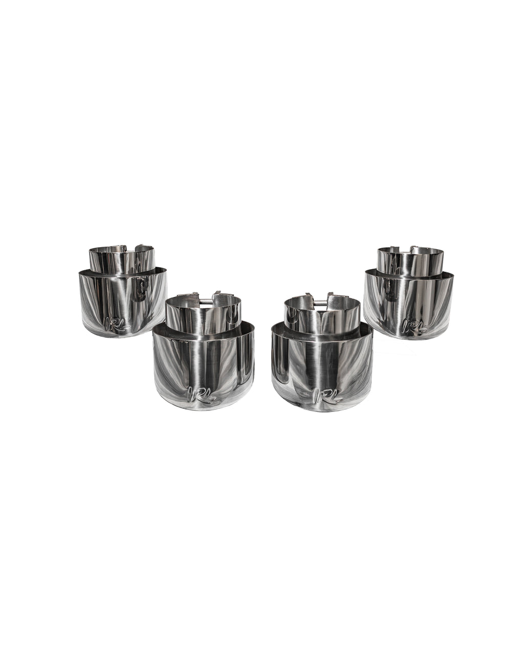 IRL G8X 4.5” M2 M3 M4 OEM Replacement Tips Slant Cut