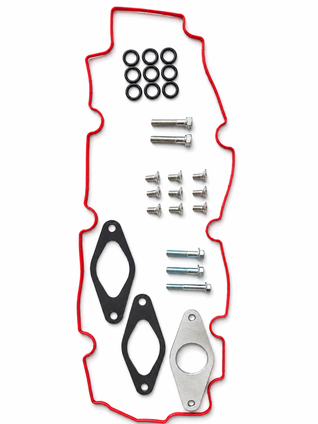 Gen V LT Billet Valley Pan Cover for LT1, L83, L86 & L8B Engines with O-Ring Set & Adapter – No D.O.D – 595004 - Granatelli Motor Sports