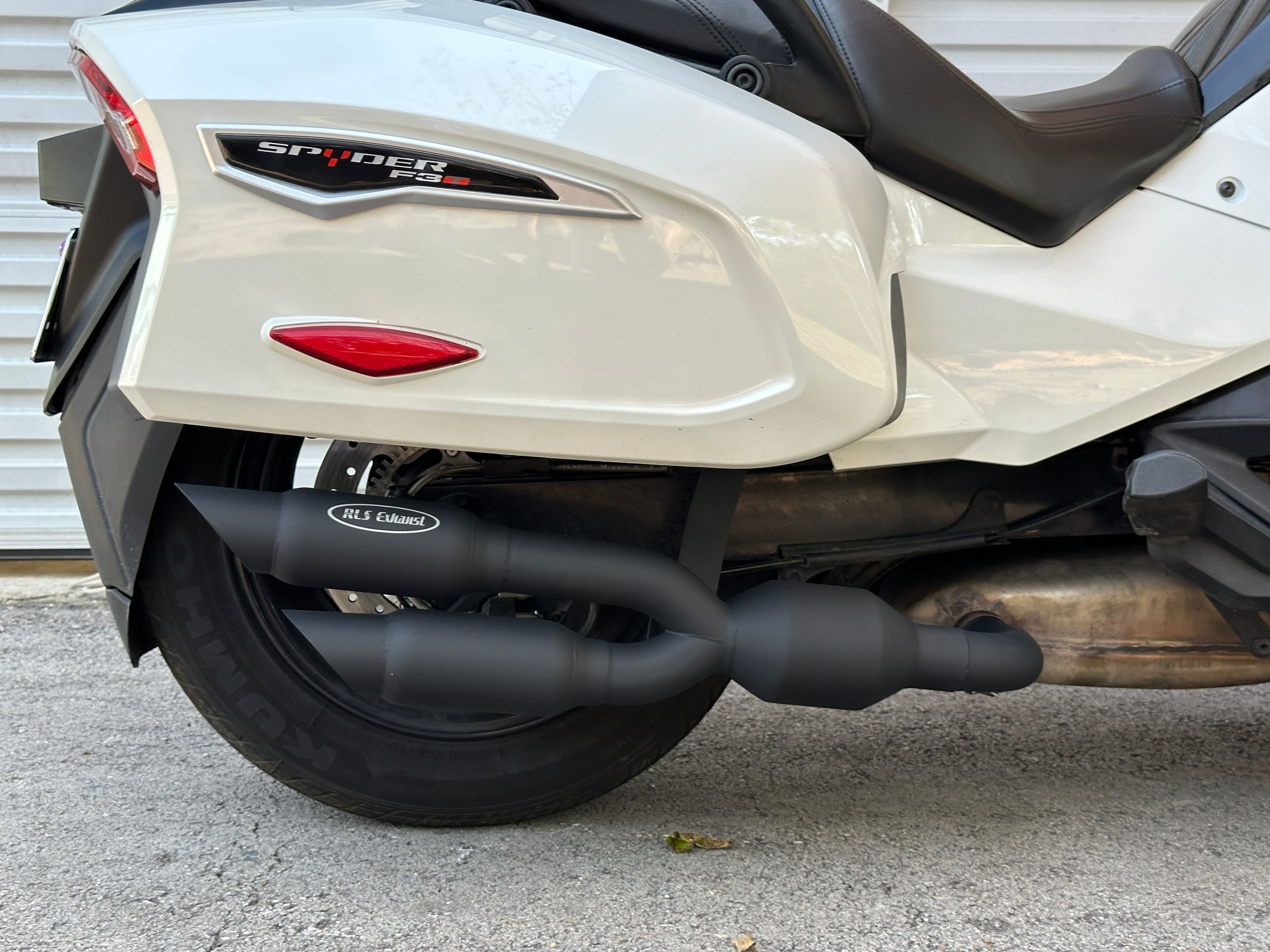 2016-2026 Can-Am Spyder F3  touring or limited Twin Kaos  Exhaust by RLS Exhaust
