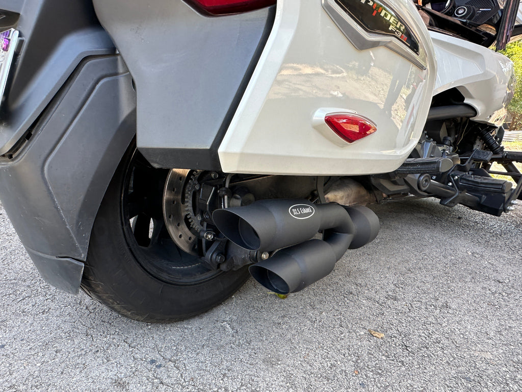2016-2026 Can-Am Spyder F3  touring or limited Twin Kaos  Exhaust by RLS Exhaust