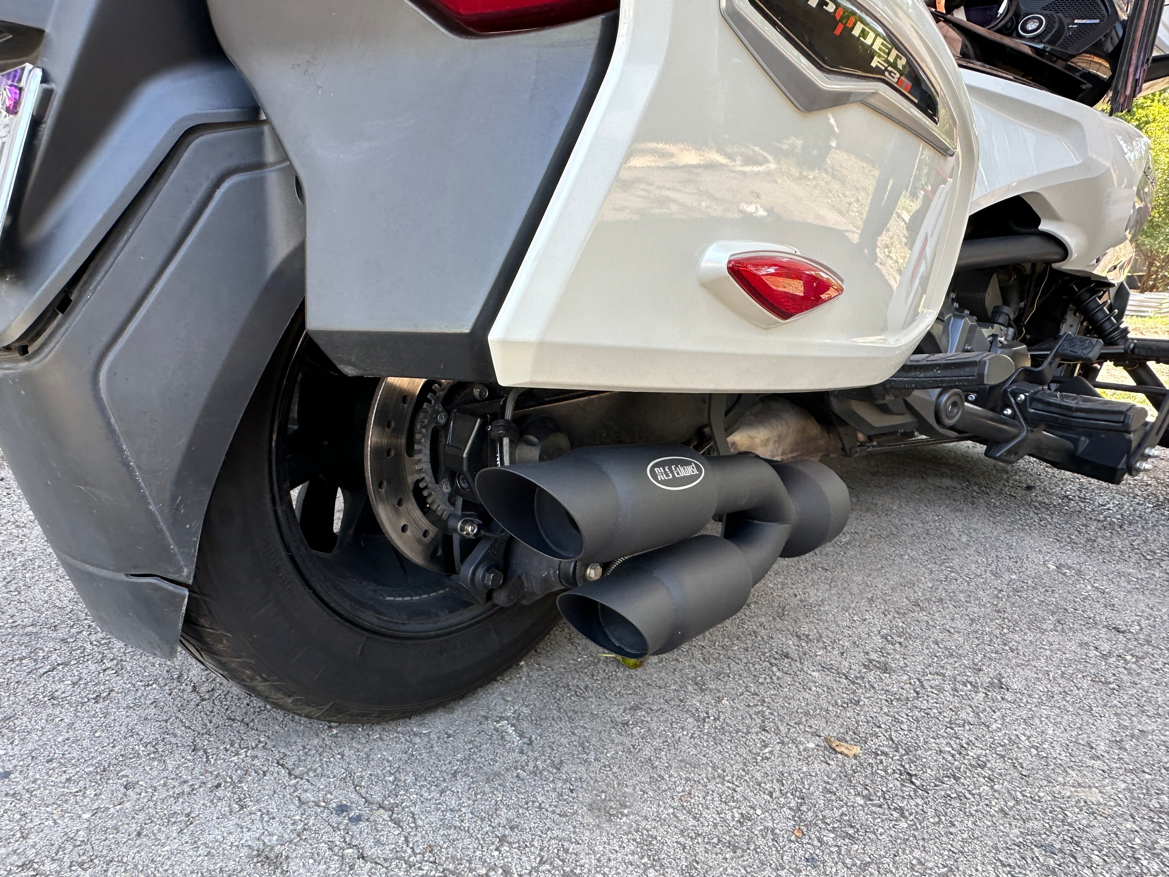 2016-2026 Can-Am Spyder F3  touring or limited Twin Kaos  Exhaust by RLS Exhaust