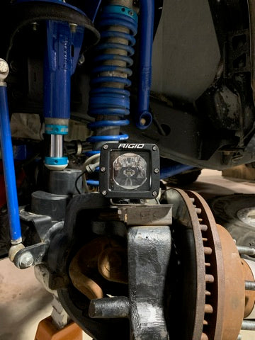 Currie Rock Jock  Dana 60/70 Steerable Knuckle Pod Light Mounts for High Steer By Gatekeeper Off-Road