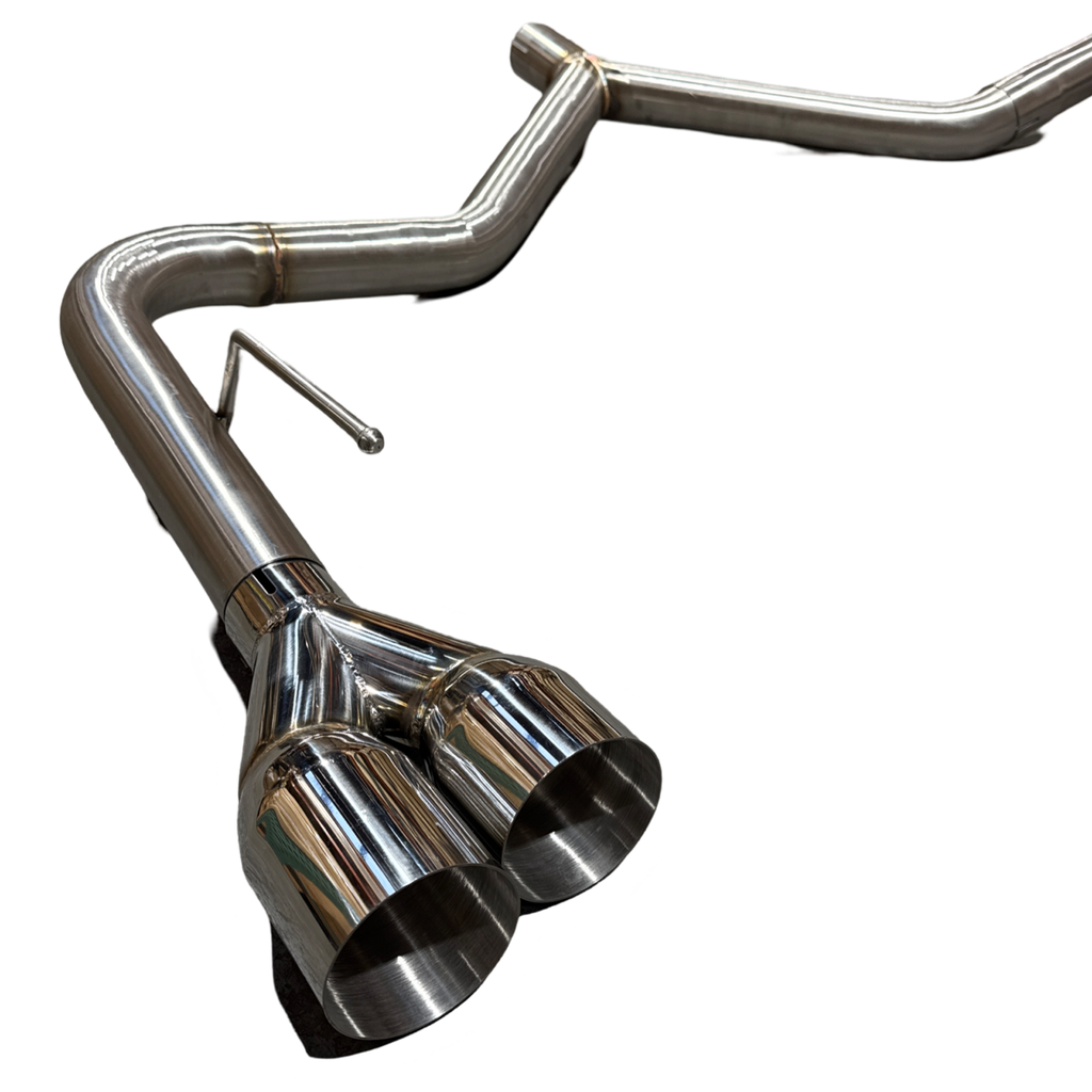 2.5" Stainless Dual Catback Exhaust for 21-25 Kia K5 GT Turbo Sedan 2.5L / 1.6T - Bull Boost Performance