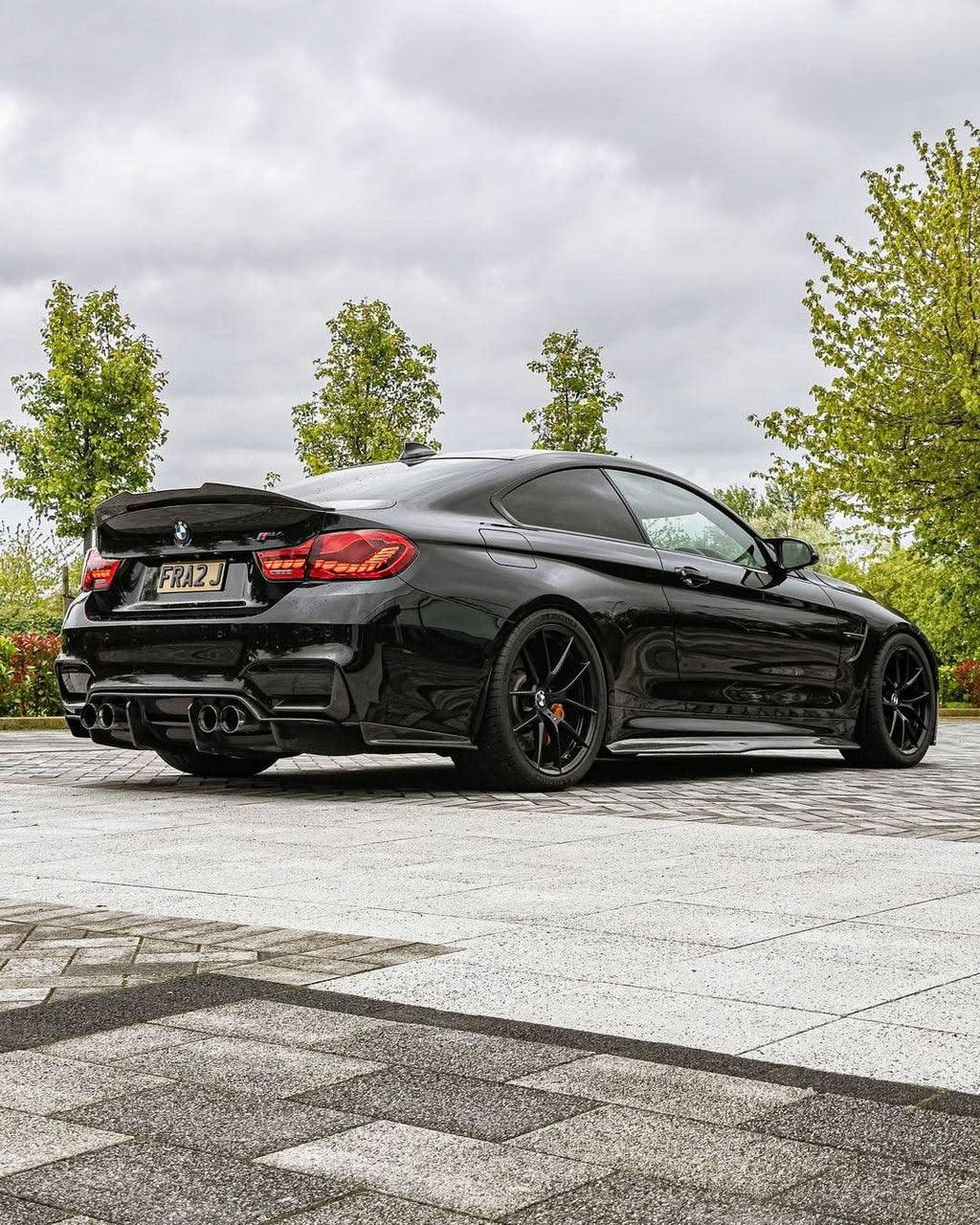 BMW 4 Series F82 M4 PSM Style Carbon Fiber Trunk Spoiler (2014 - 2020)