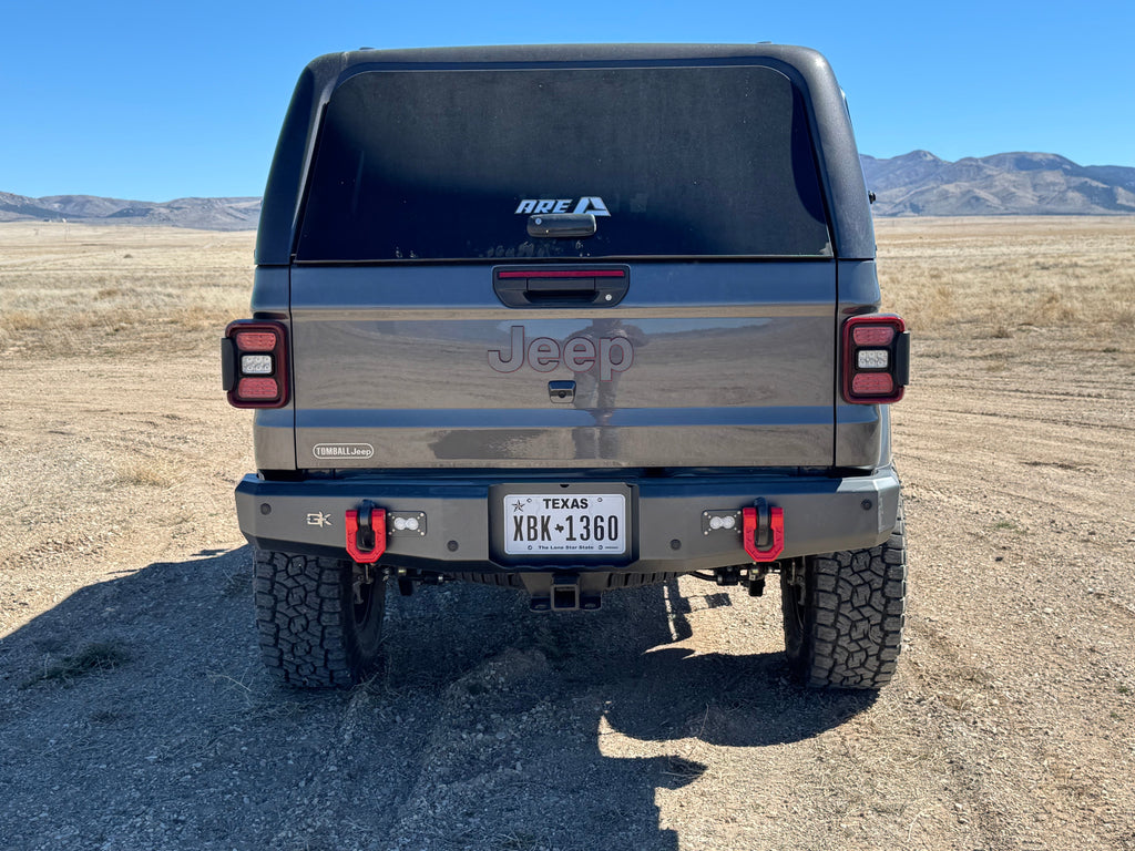 Gauntlet Rear Bumper for 2020+ Jeep Gladiator JT By Gatekeeper Off-Road