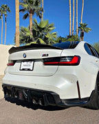 BMW 3 Series G20 G28/G80 M3 PSM Style Carbon Fiber Trunk Spoiler (2019 - 2024)