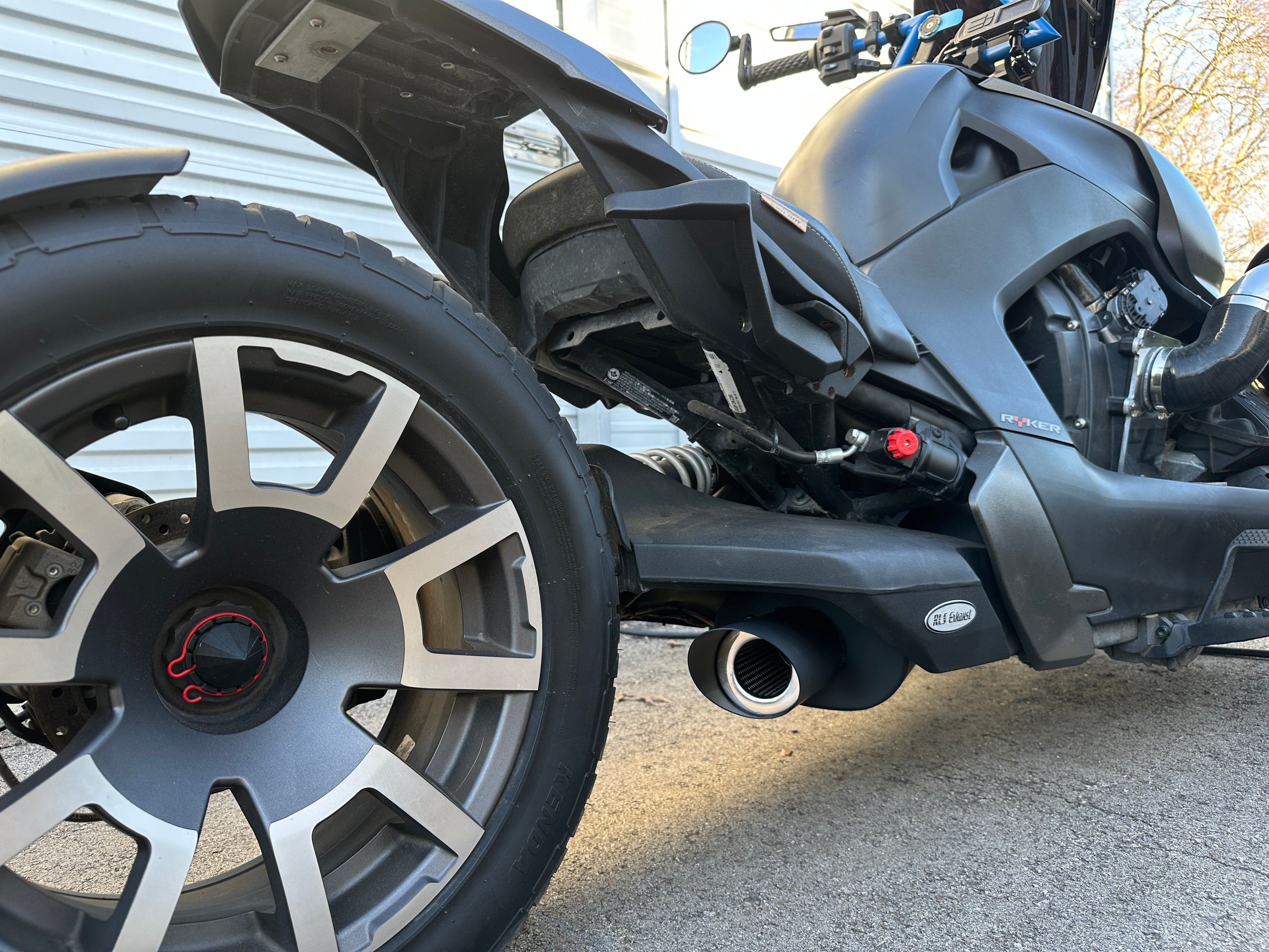2019-2026 Can-Am Ryker Punisher Series Exhaust by RLS Exhaust