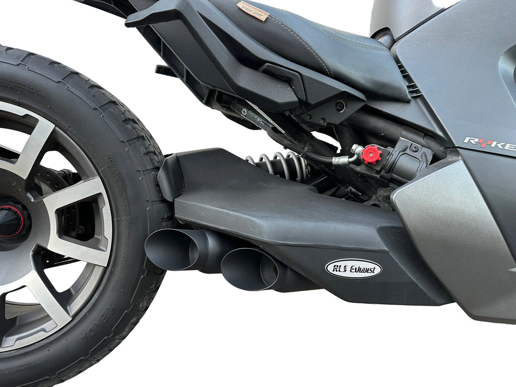2019-2026 Can-Am Ryker Twin Kaos Series Exhaust by RLS Exhaust