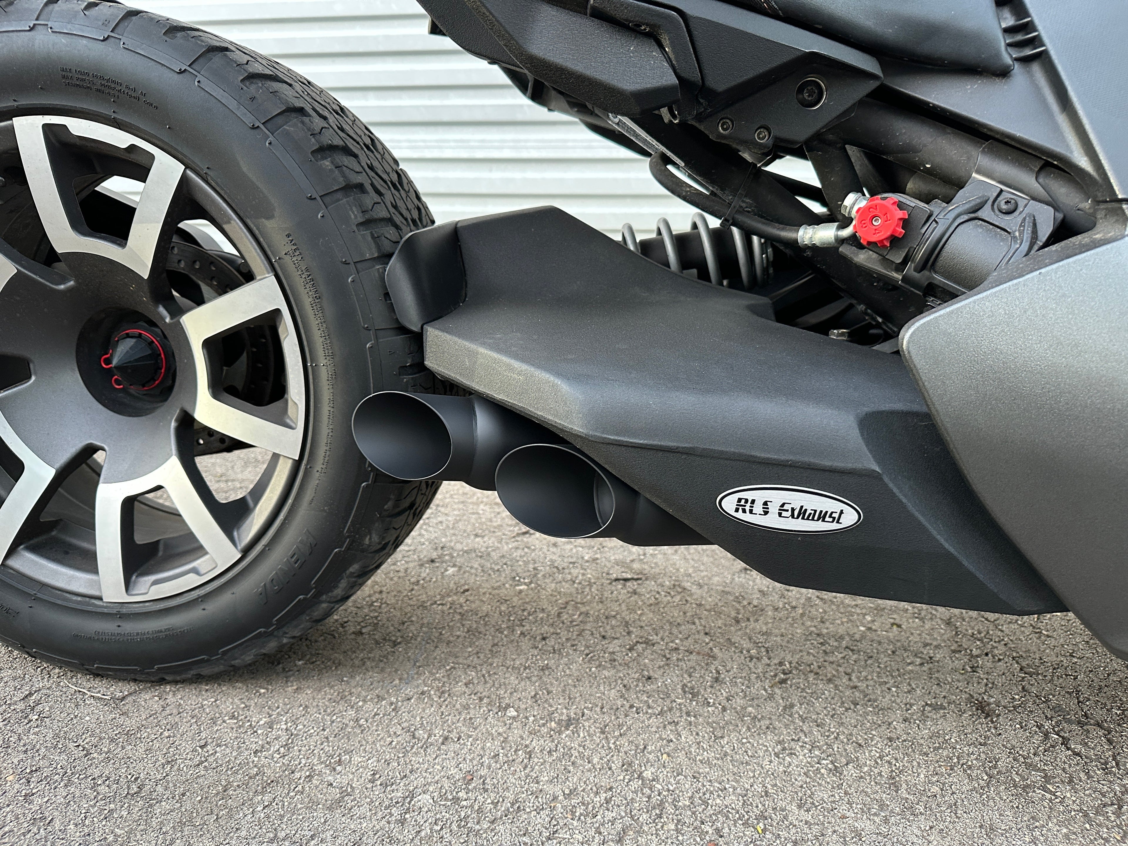 2019-2026 Can-Am Ryker Twin Kaos Series Exhaust by RLS Exhaust