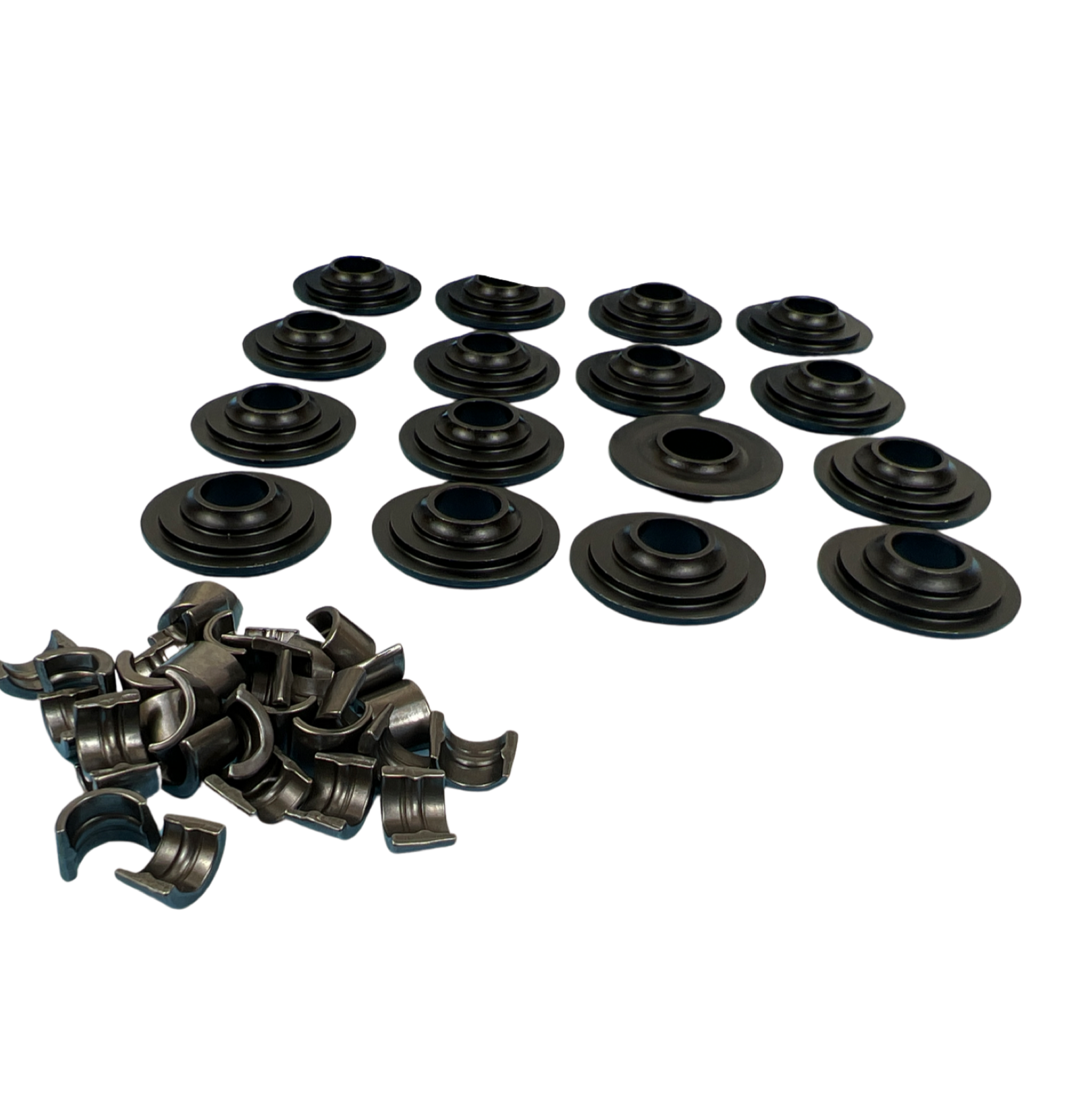 Dual Spring Kit .660" 660 Steel Titanium Retainers for Chevrolet Camaro Corvette for LS1 LS2 LS3 LQ4 LS4 LS6 L76 L92 L99 LQ9 L33 LSA LS - Bull Boost Performance