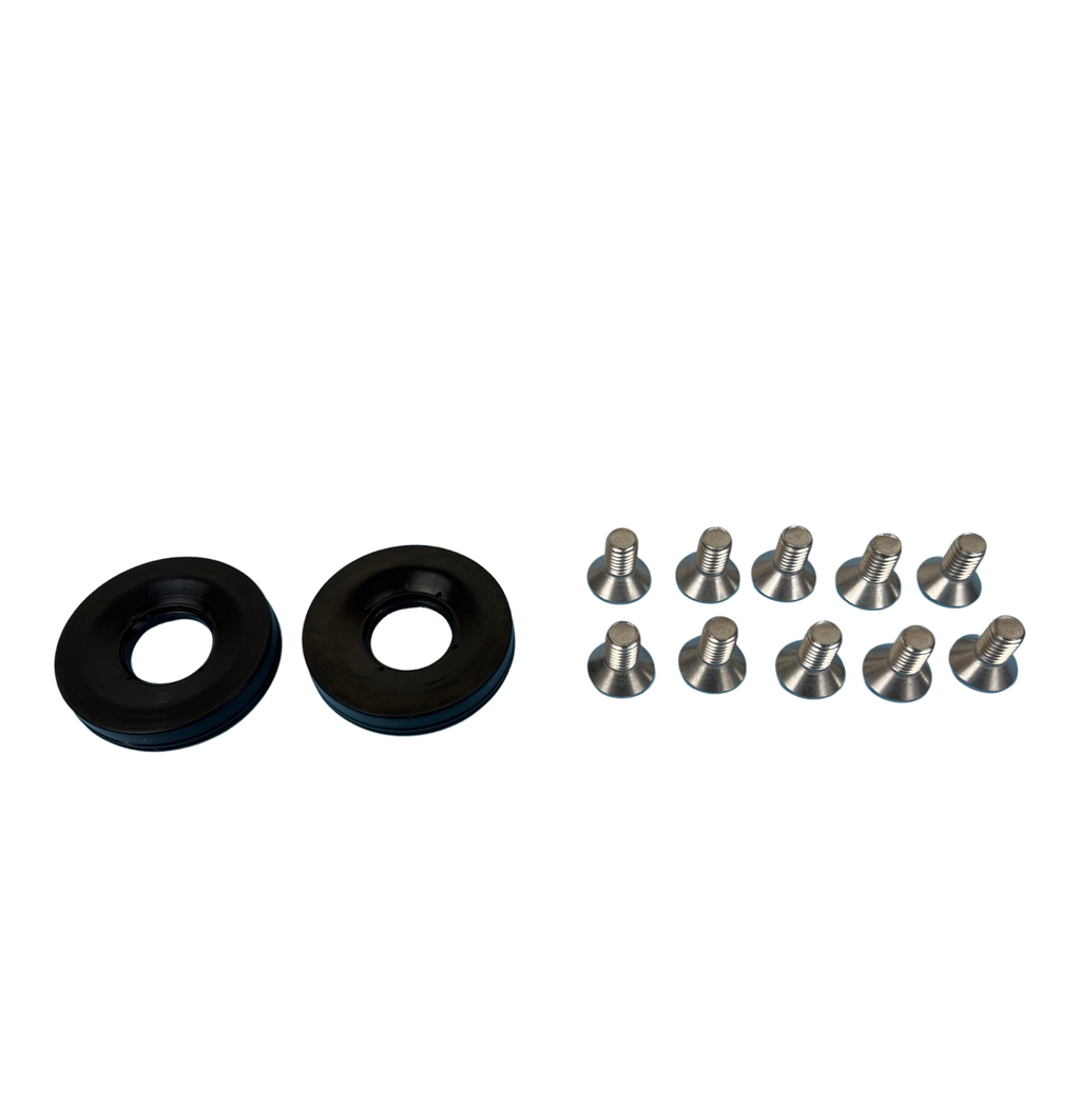 LS Gen 3 Valley Pan Cover Plate with Gasket and Seals Low Profile Custom Knock Sensor LSX LS1 LM7 LR4 LQ4 LS6 L59 LQ9 LM4 L33 - Bull Boost Performance