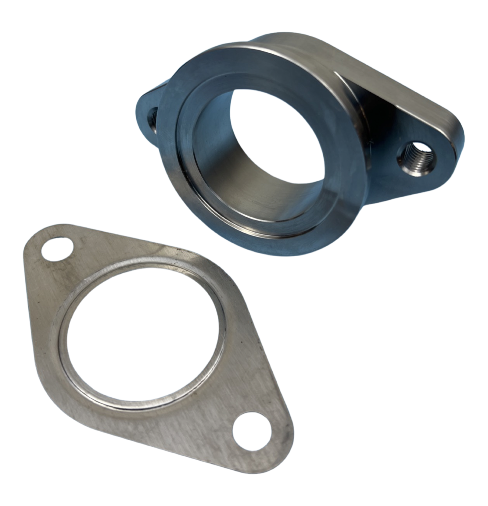38mm Vband MVS Wastegate To 38mm 2 Bolt Flange Manifold Adapter Gasket Tialsport - Bull Boost Performance