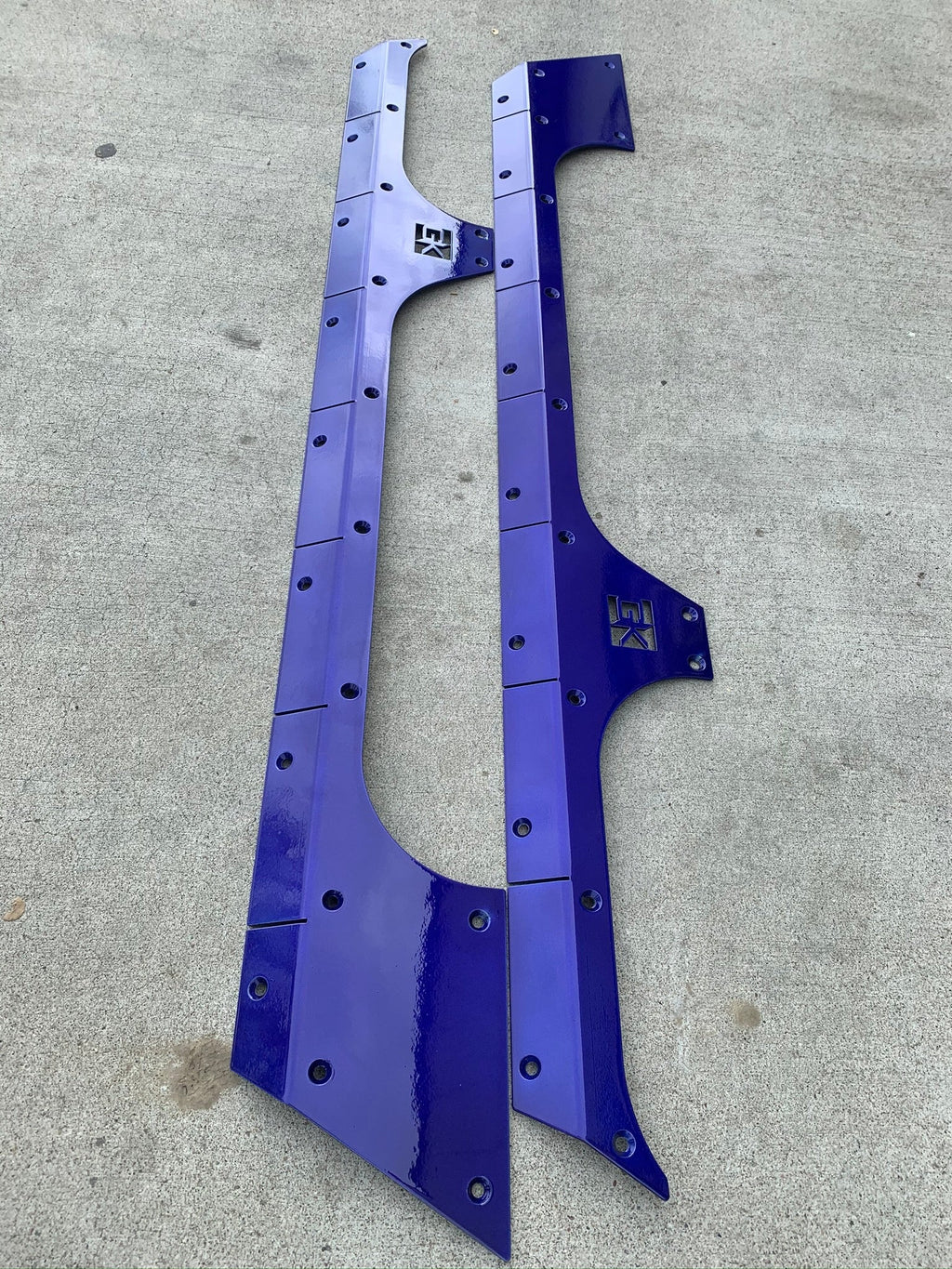 Gauntlet Series Rocker Guards for Jeep JK Wrangler By Gatekeeper Off-Road