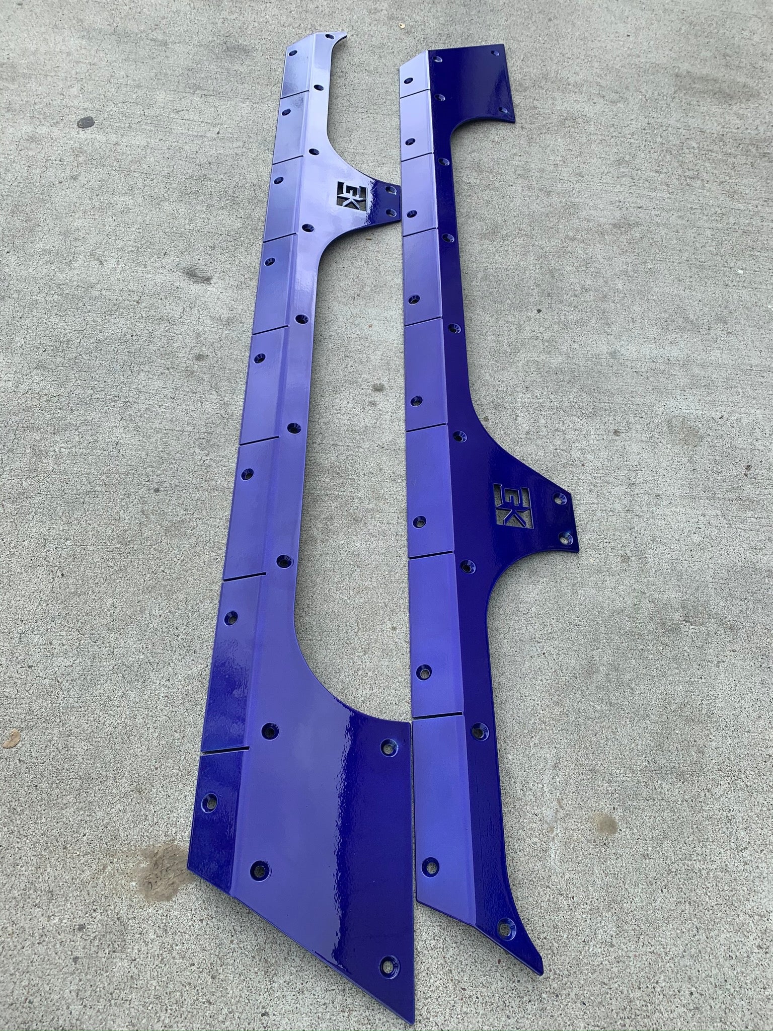 Gauntlet Series Rocker Guards for Jeep JK Wrangler By Gatekeeper Off-Road