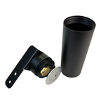 Red Universal Oil Catch Can XL 2Port -6AN + Mounting Bracket Kit + Filter 7.50z - Bull Boost Performance