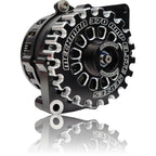 Mechman 370 Amp Alternator for Camaro / Impala / Caprice 1994 - 1996 5.7L (LT1) 3.8L - Black Billet finish