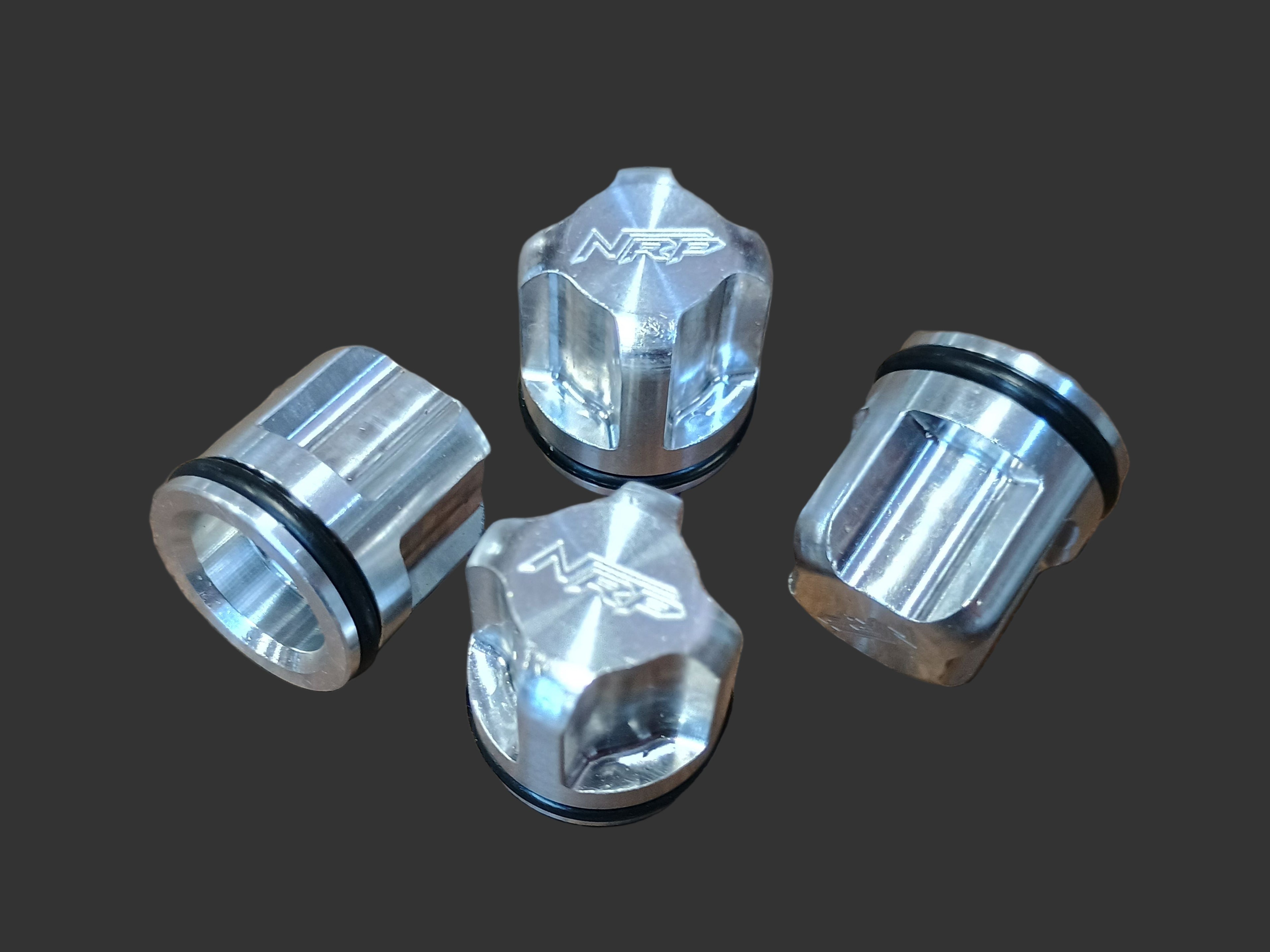 NRP Shock Cap Valve Stem Caps