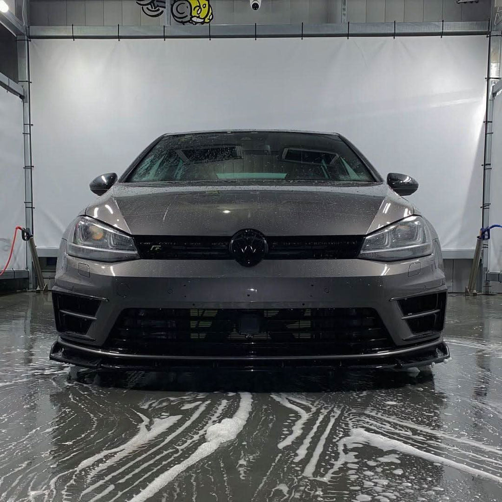 VW Golf 7 - Base, GTI, R - Gloss Black Aftermarket Emblem Set (2012-2017)
