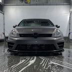VW Golf 7 - Base, GTI, R - Gloss Black Aftermarket Emblem Set (2012-2017)