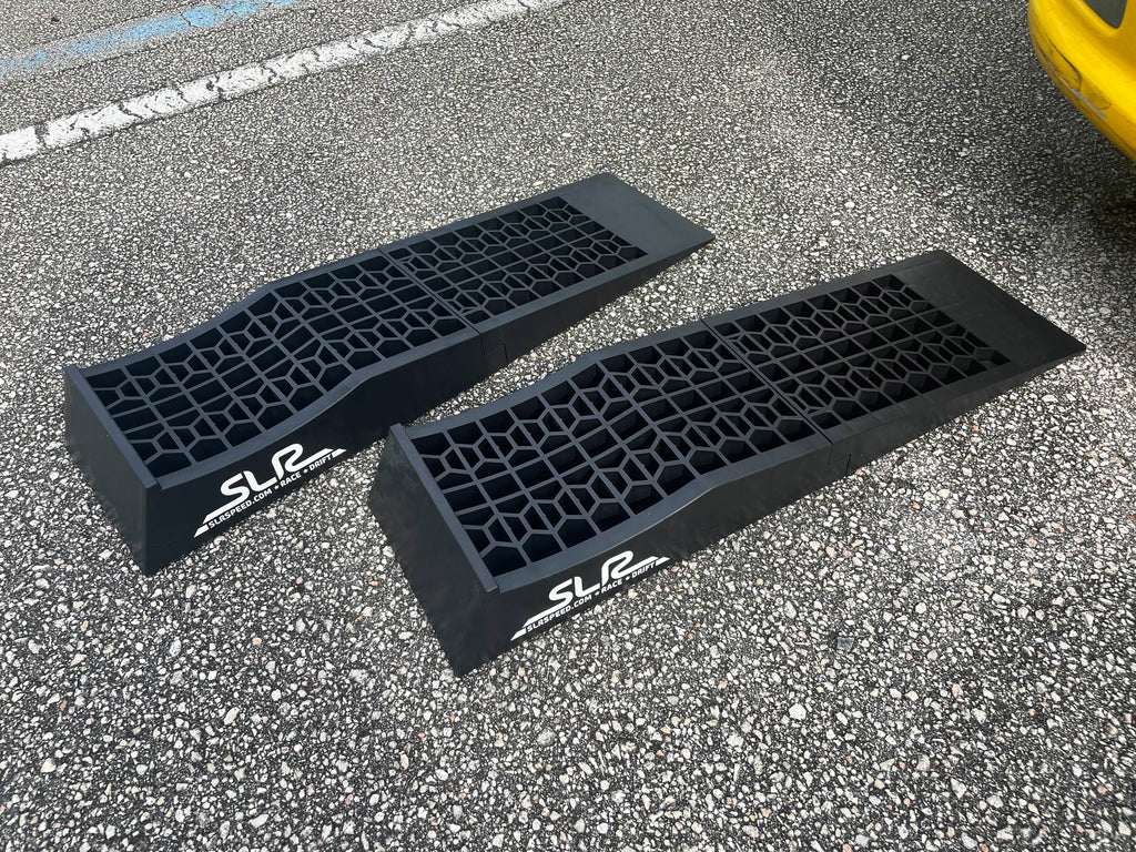 SLR Low Profile Race Ramps for Dodge Viper - Split-Style for Easy Jacking By SLR Speed