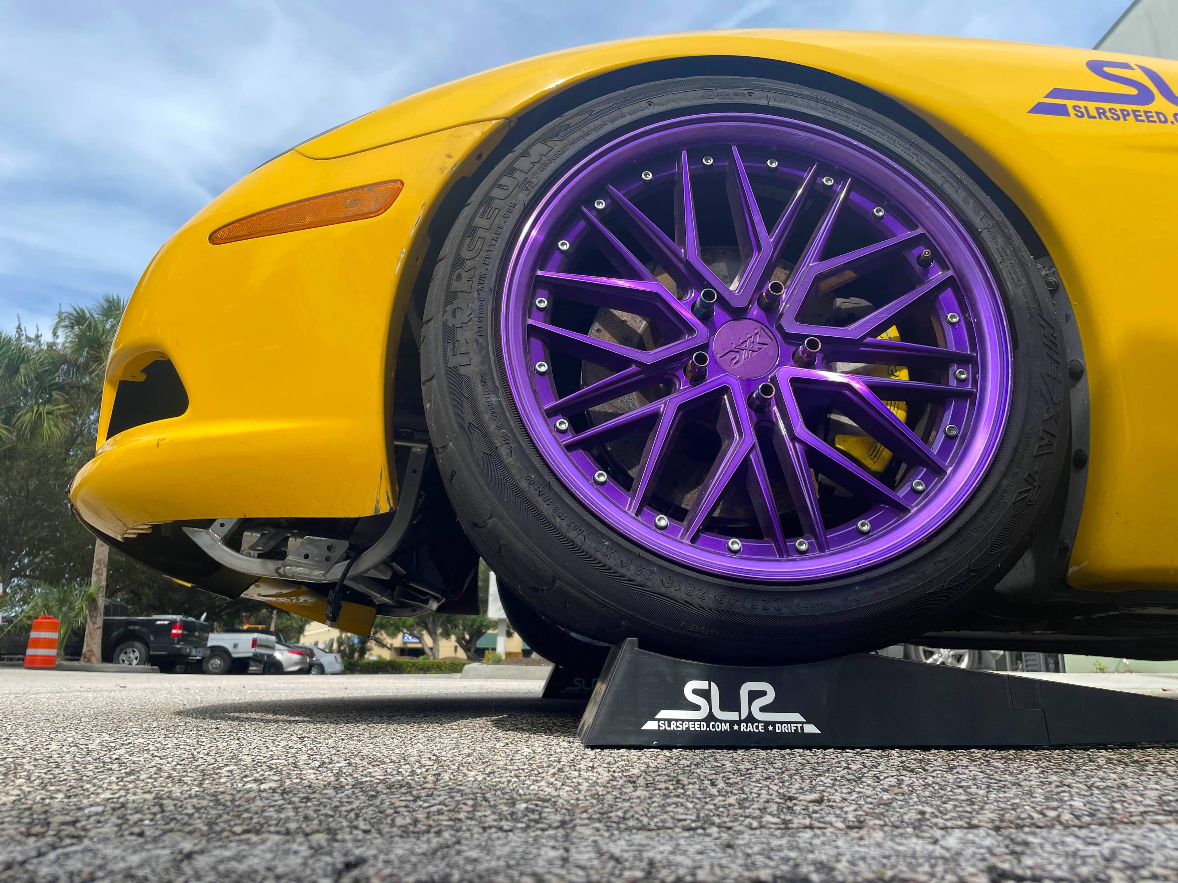 SLR Car Ramps for Race Cars - Split-Style for Easy Jacking By SLR Speed