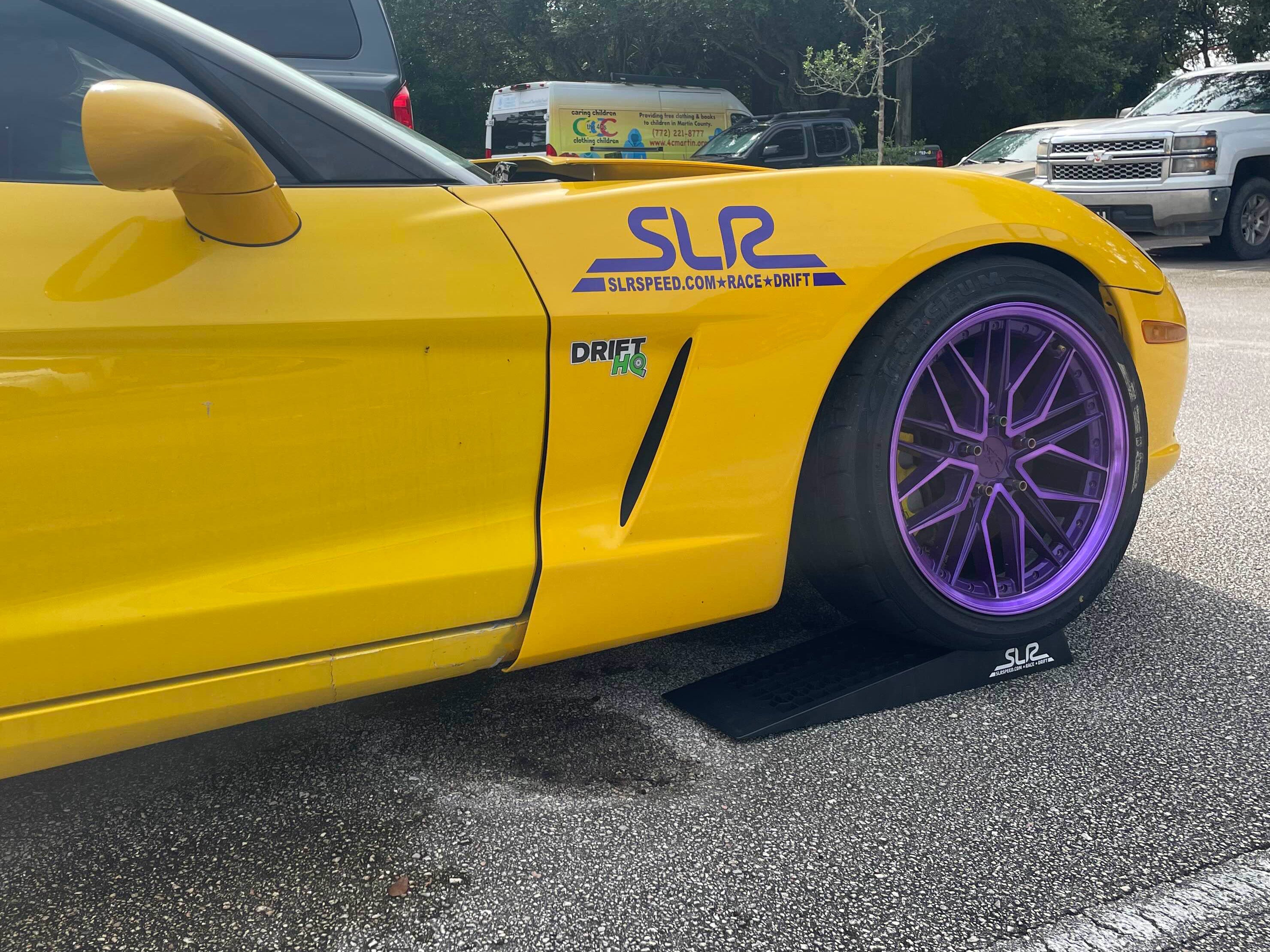 SLR Car Ramps for Race Cars - Split-Style for Easy Jacking By SLR Speed