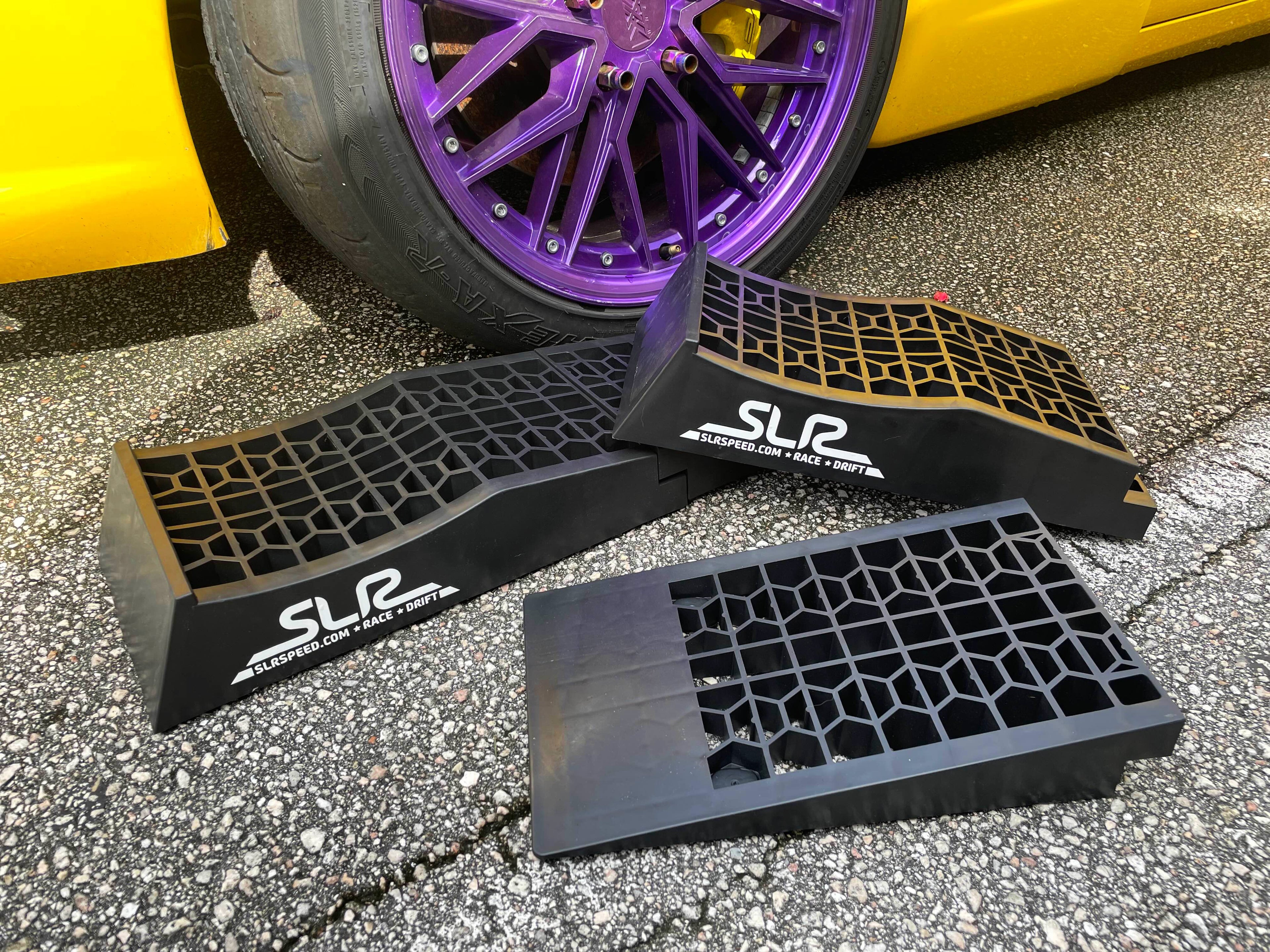 SLR Low Profile Race Ramps for Corvette - Split-Style for Easy Jacking By SLR Speed