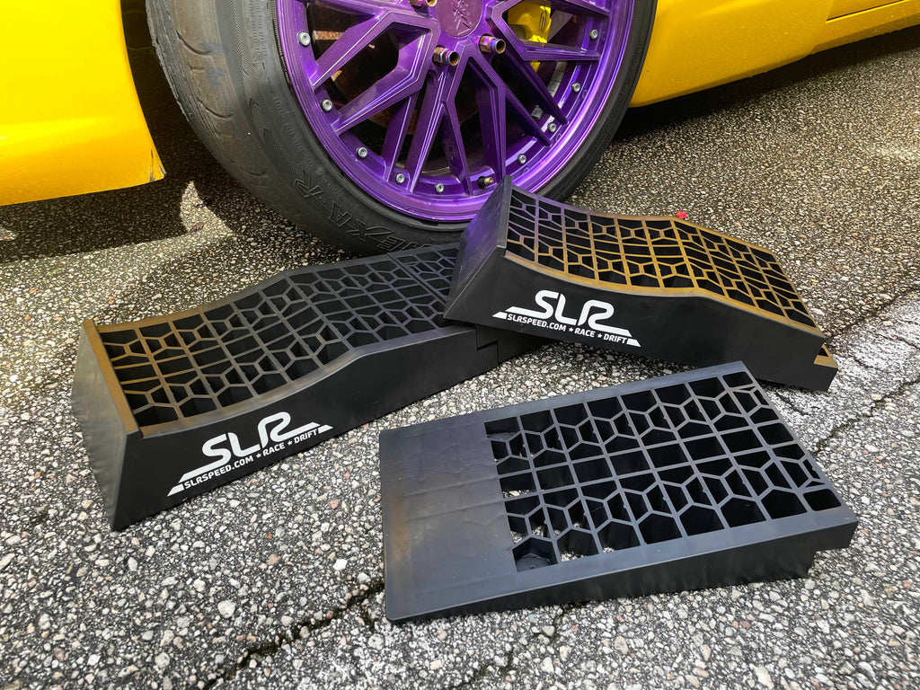 SLR Low Profile Race Ramps for R219 - Split-Style for Easy Jacking By SLR Speed