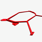 Front Chassis Full Brace for BMW M2 M2C M3 M4 F80 F82 F87 - Bull Boost Performance