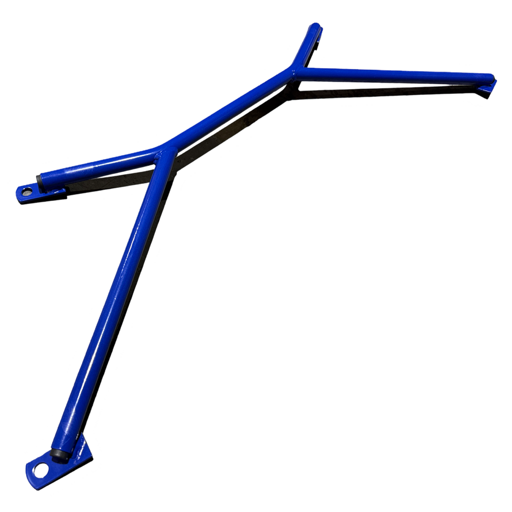 Half Front Chassis Brace for Subaru WRX STI 15-21 Reinforcement Bar - Bull Boost Performance