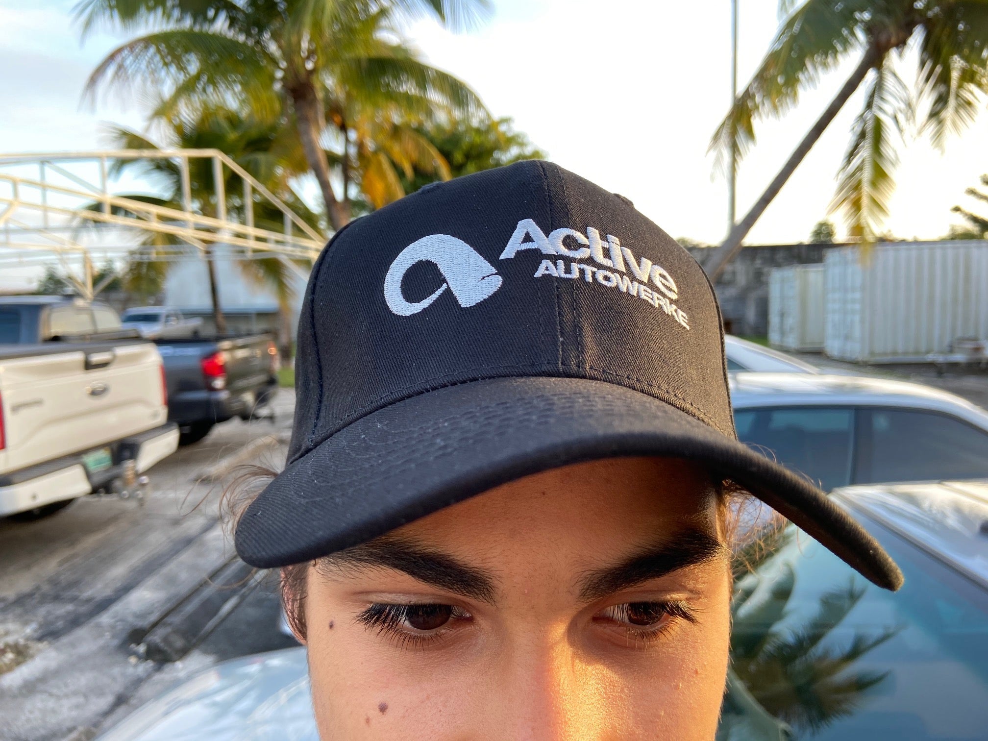 Active Autowerke 6-Panel Black Snapback Hat