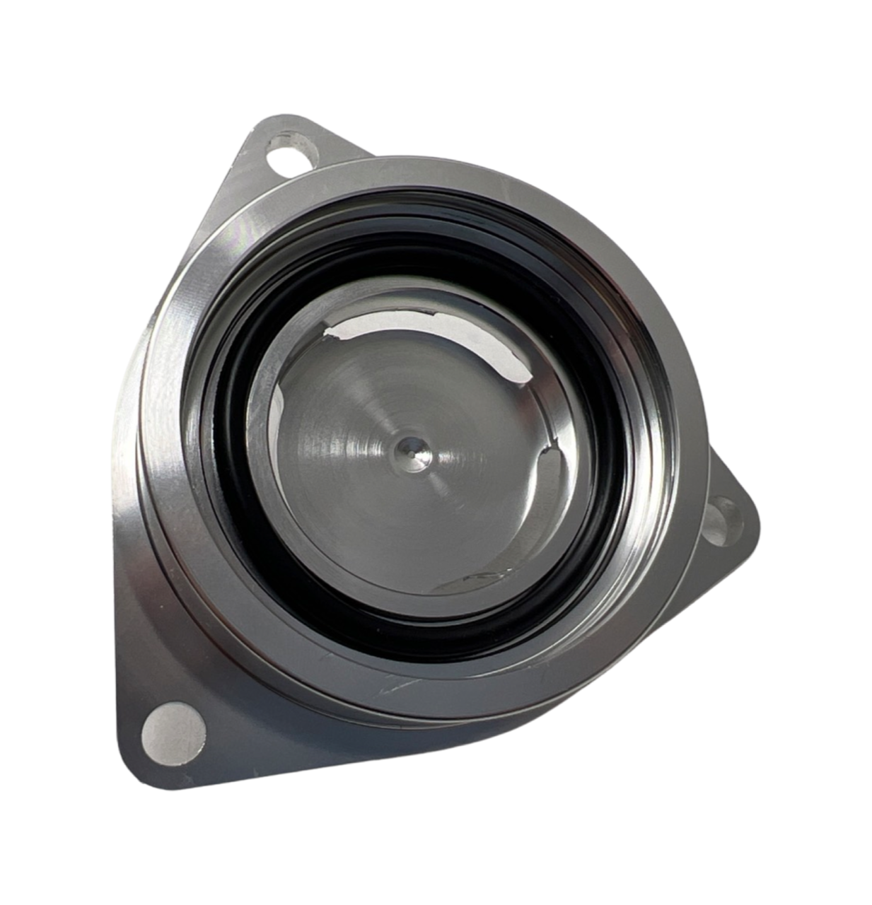 Billet Flange SSQV BOV Adapter Flange For HKS 10-14 Hyundai Genesis Coupe 2.0T - Bull Boost Performance