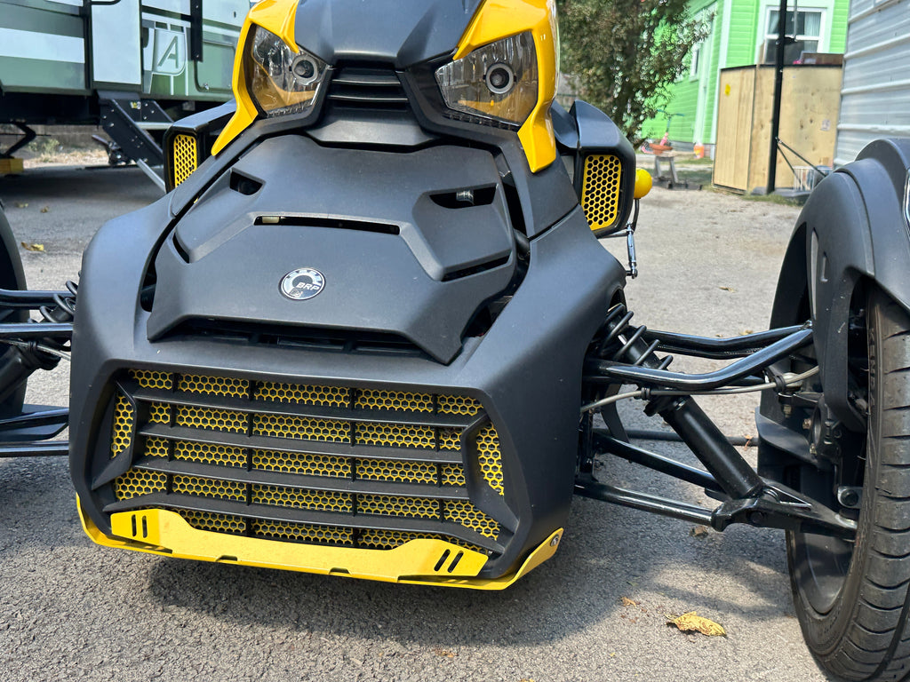 Ryker Skid Plate, Radiator Protection Grill and Air Vent Grill Kit - Choose Your Color by RLS Exhaust