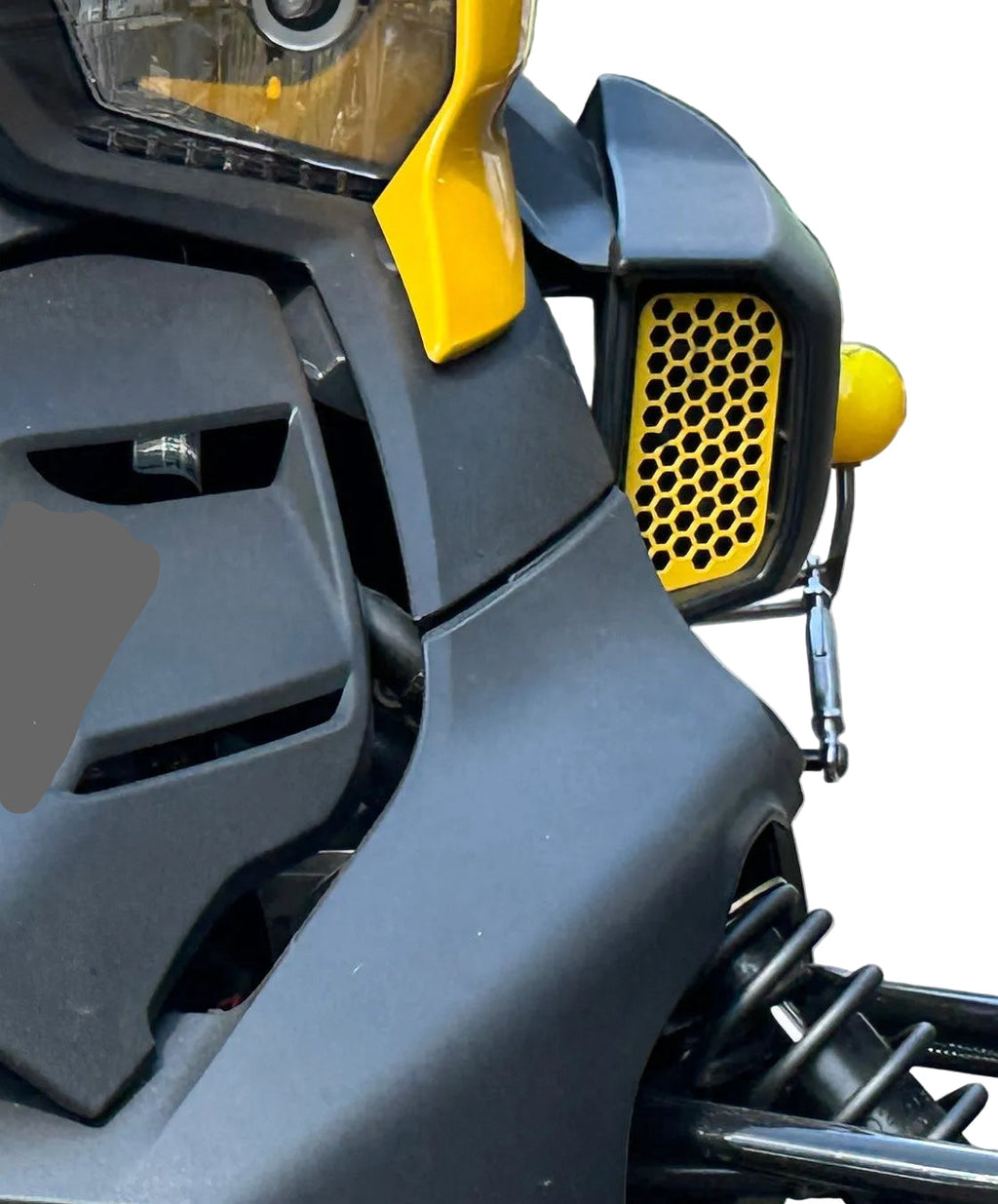 Ryker Skid Plate, Radiator Protection Grill and Air Vent Grill Kit - Choose Your Color by RLS Exhaust