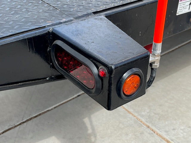Heavy Duty LED Trailer Tail Light Kit 3/16 Steel By Gatekeeper Off-Road