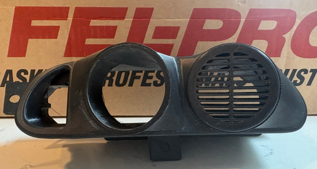 Corvette C5 Center Vent Gauge Pod for Dual 2 1/16" Gauges  by FI Performance