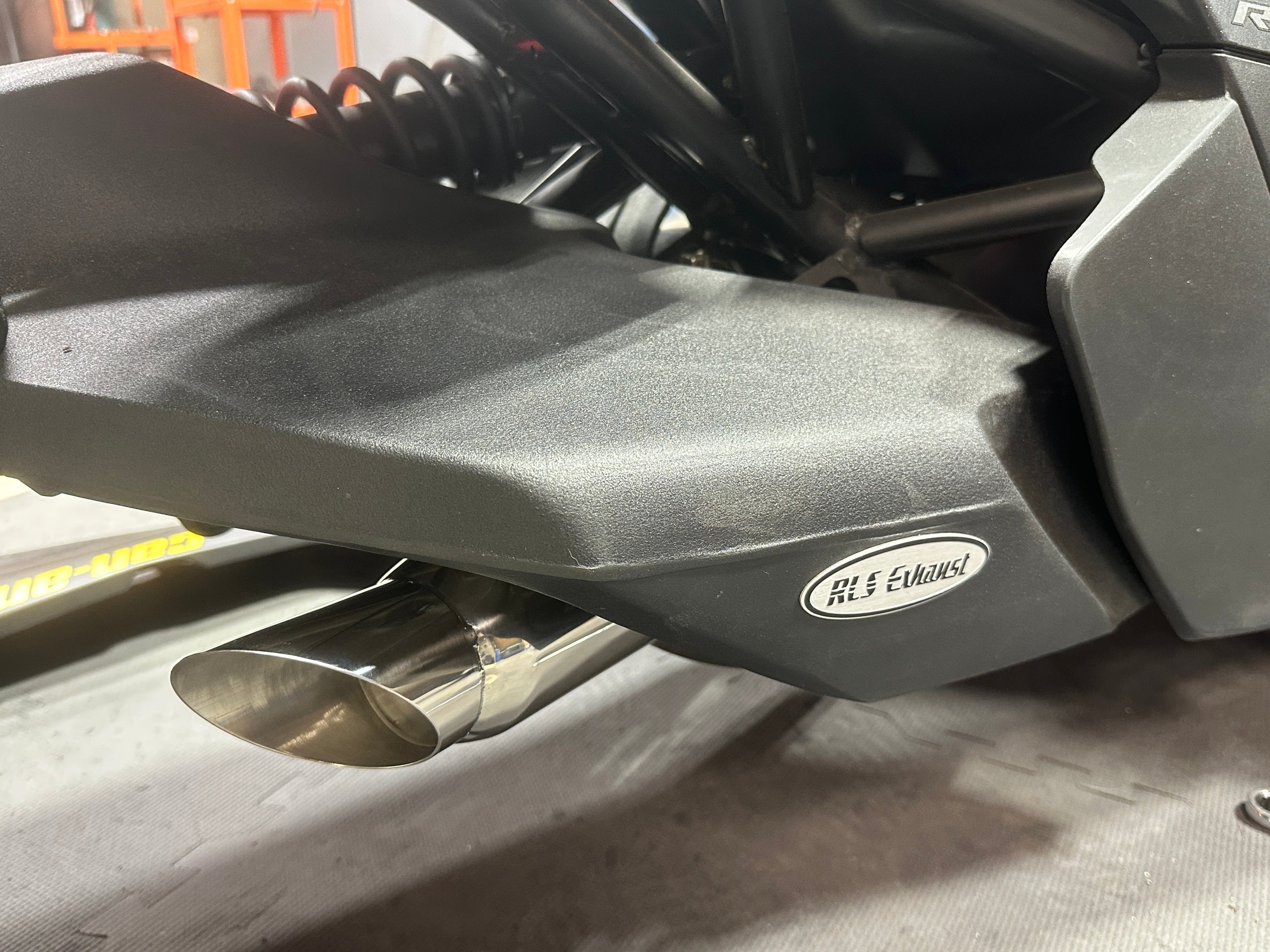 2019-2026 Can-Am Ryker Controlled Kaos Series Exhaust by RLS Exhaust