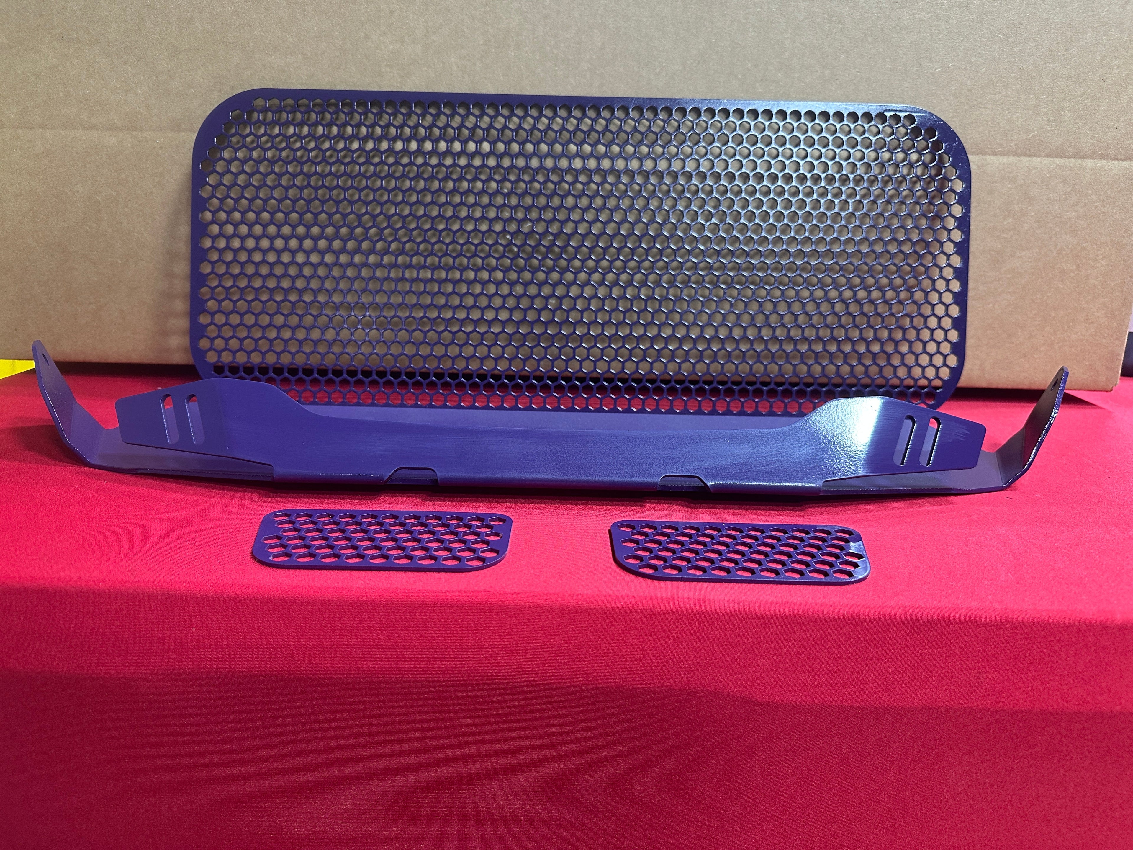 Ryker Skid Plate, Radiator Protection Grill and Air Vent Grill Kit - Choose Your Color by RLS Exhaust