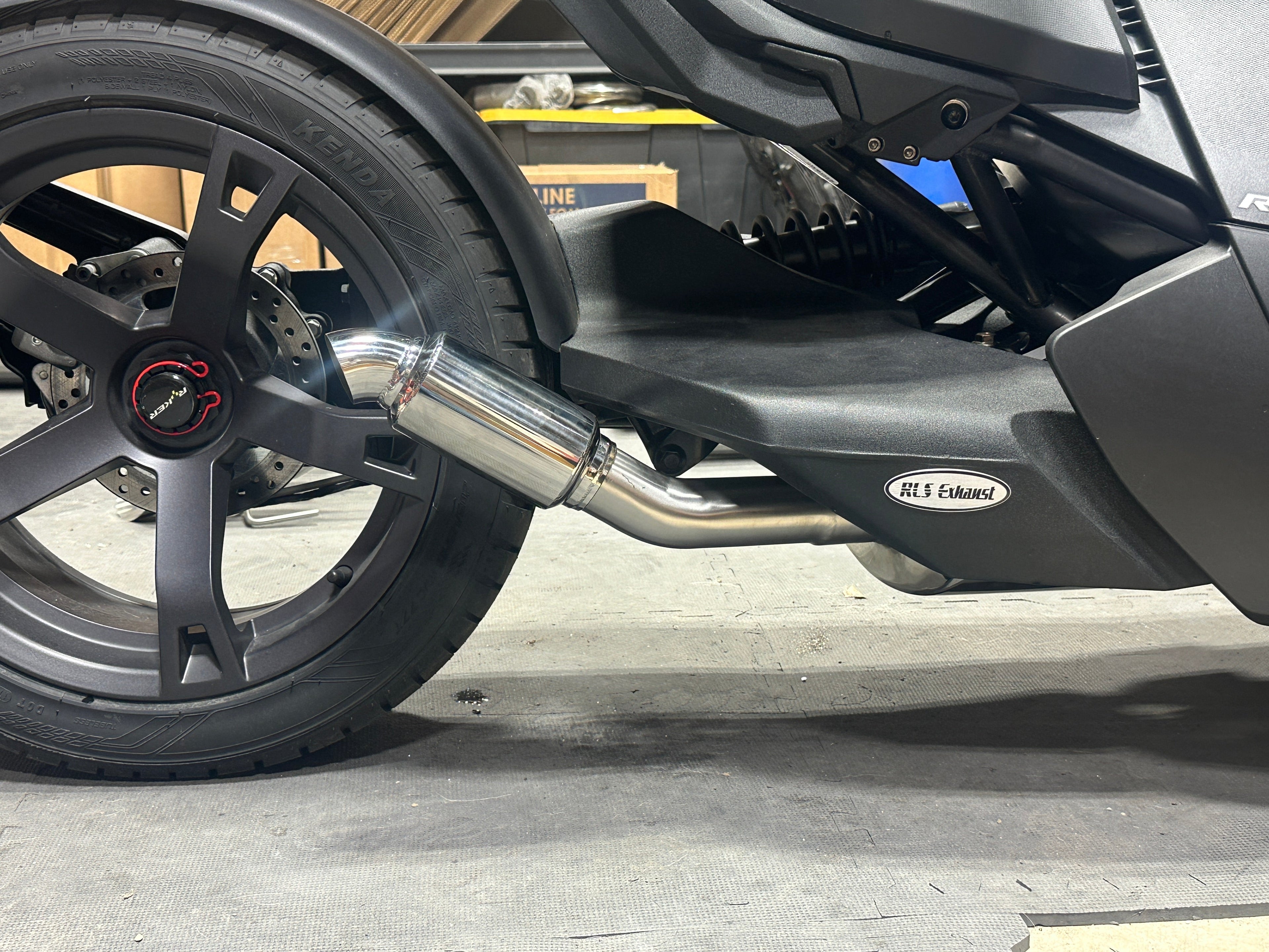 2019-2026 Can-Am Ryker Sidewinder Series Exhaust by RLS Exhaust