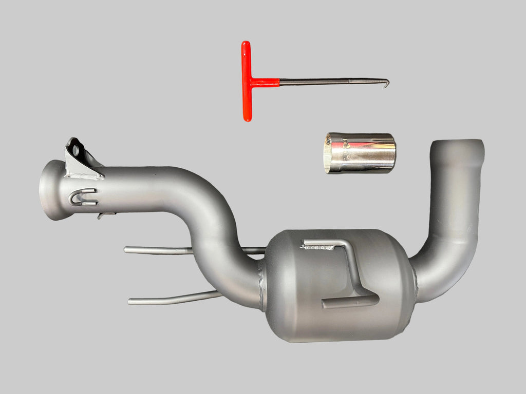 2025-2026 Can-Am Spyder 1330 Cat Delete Muffler for All Model Spyder by RLS Exhaust